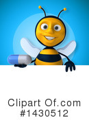 Male Bee Clipart #1430512 by Julos