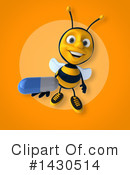 Male Bee Clipart #1430514 by Julos