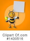 Male Bee Clipart #1430516 by Julos