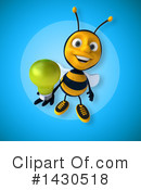 Male Bee Clipart #1430518 by Julos