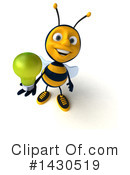 Male Bee Clipart #1430519 by Julos