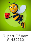 Male Bee Clipart #1430532 by Julos
