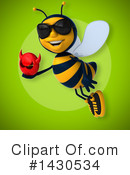 Male Bee Clipart #1430534 by Julos