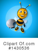 Male Bee Clipart #1430536 by Julos