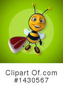 Male Bee Clipart #1430567 by Julos