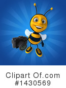 Male Bee Clipart #1430569 by Julos