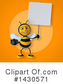 Male Bee Clipart #1430571 by Julos