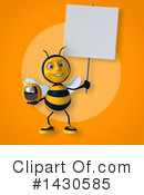Male Bee Clipart #1430585 by Julos