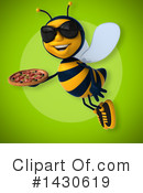 Male Bee Clipart #1430619 by Julos