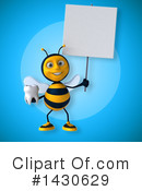 Male Bee Clipart #1430629 by Julos