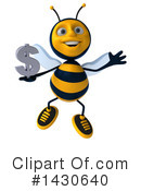 Male Bee Clipart #1430640 by Julos