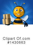 Male Bee Clipart #1430663 by Julos