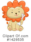 Male Lion Clipart #1429535 by BNP Design Studio