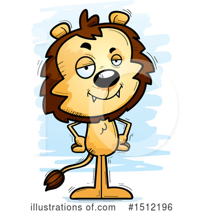 Royalty-Free (RF) Male Lion Clipart Illustration by Cory Thoman - Stock Sample #1512196