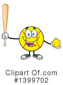 Male Softball Clipart #1399702 by Hit Toon