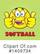 Male Softball Clipart #1409734 by Hit Toon
