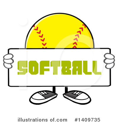 Male Softball Clipart #1409735 by Hit Toon