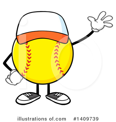 Male Softball Clipart #1409739 by Hit Toon