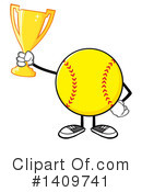 Male Softball Clipart #1409741 by Hit Toon
