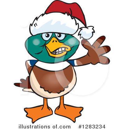 Mallard Duck Clipart #1283234 by Dennis Holmes Designs