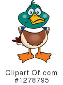 Mallard Duck Clipart #1278795 by Dennis Holmes Designs