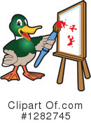 Mallard Duck Clipart #1282745 by Mascot Junction
