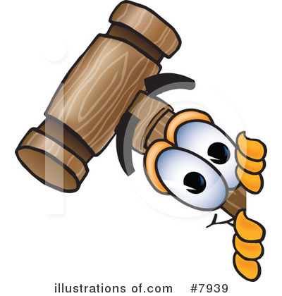 Royalty-Free (RF) Mallet Clipart Illustration by Mascot Junction - Stock Sample #7939