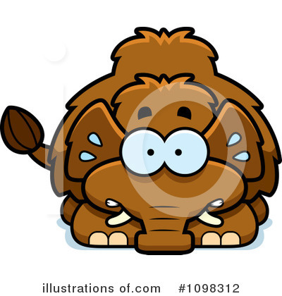 Royalty-Free (RF) Mammoth Clipart Illustration by Cory Thoman - Stock Sample #1098312