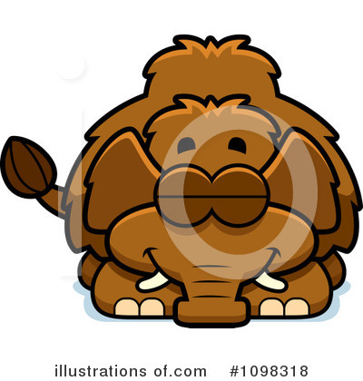 Mammoth Clipart #1098318 by Cory Thoman