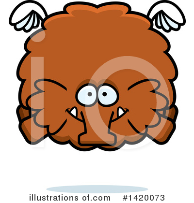 Royalty-Free (RF) Mammoth Clipart Illustration by Cory Thoman - Stock Sample #1420073
