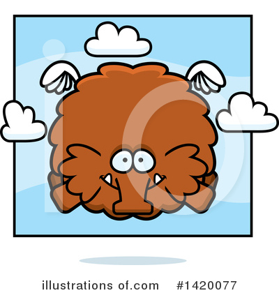 Royalty-Free (RF) Mammoth Clipart Illustration by Cory Thoman - Stock Sample #1420077