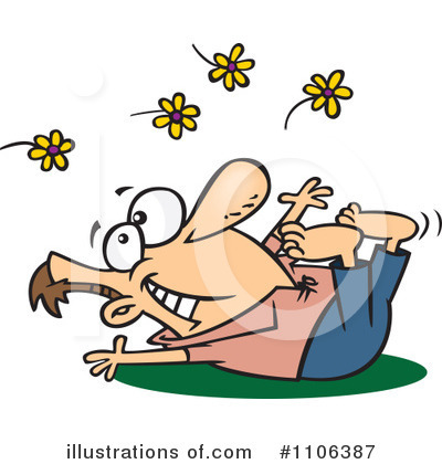Allergies Clipart #1106387 by toonaday