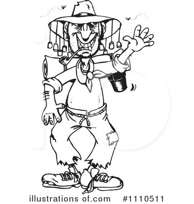 Hiker Clipart #1110511 by Dennis Holmes Designs