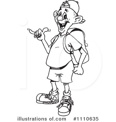 Royalty-Free (RF) Man Clipart Illustration by Dennis Holmes Designs - Stock Sample #1110635