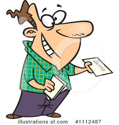Royalty-Free (RF) Man Clipart Illustration by toonaday - Stock Sample #1112487