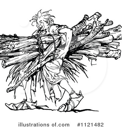Royalty-Free (RF) Man Clipart Illustration by Prawny Vintage - Stock Sample #1121482