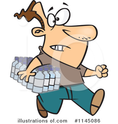 Royalty-Free (RF) Man Clipart Illustration by toonaday - Stock Sample #1145086