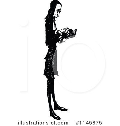 Royalty-Free (RF) Man Clipart Illustration by Prawny Vintage - Stock Sample #1145875