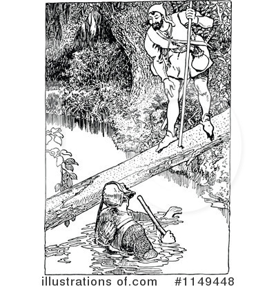 Royalty-Free (RF) Man Clipart Illustration by Prawny Vintage - Stock Sample #1149448