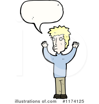 Royalty-Free (RF) Man Clipart Illustration by lineartestpilot - Stock Sample #1174125