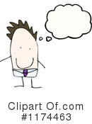 Man Clipart #1174463 by lineartestpilot