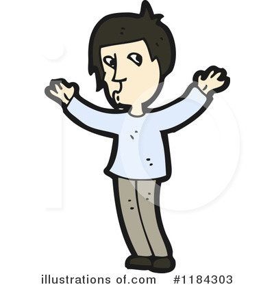 Royalty-Free (RF) Man Clipart Illustration by lineartestpilot - Stock Sample #1184303