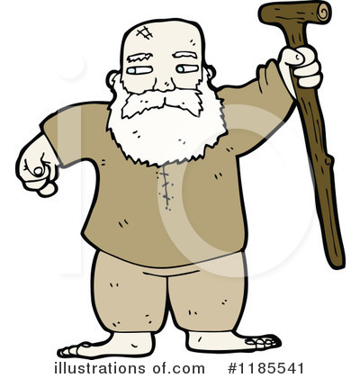 Old Man Clipart #1185541 by lineartestpilot