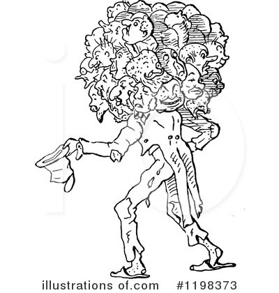 Royalty-Free (RF) Man Clipart Illustration by Prawny Vintage - Stock Sample #1198373