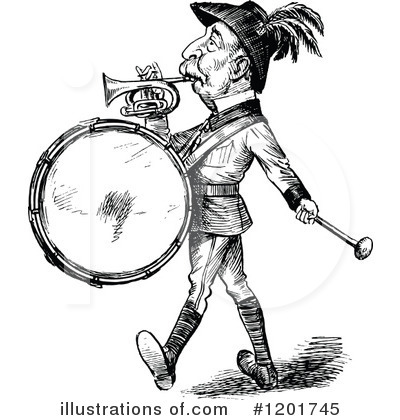 Royalty-Free (RF) Man Clipart Illustration by Prawny Vintage - Stock Sample #1201745