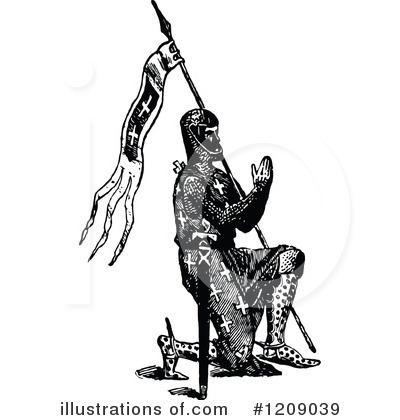 Royalty-Free (RF) Man Clipart Illustration by Prawny Vintage - Stock Sample #1209039
