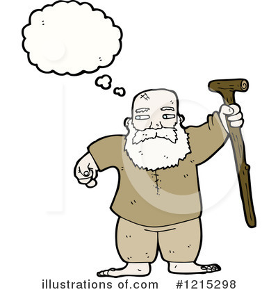 Old Man Clipart #1215298 by lineartestpilot