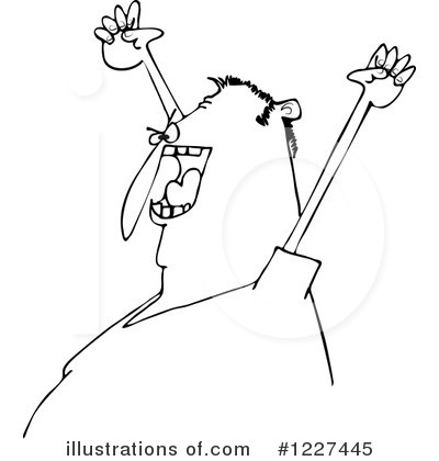 Royalty-Free (RF) Man Clipart Illustration by djart - Stock Sample #1227445