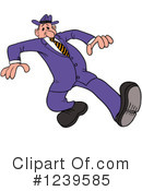 Man Clipart #1239585 by LaffToon
