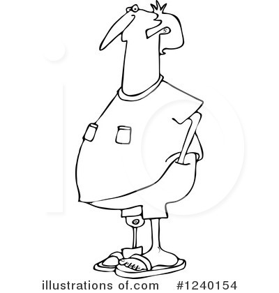 Royalty-Free (RF) Man Clipart Illustration by djart - Stock Sample #1240154